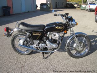 Norton starter right view